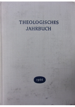 Theologisches Jahrbuch 1966