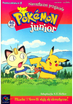 Pokemon junior Nr 8 Nierozłączni przyjaciele