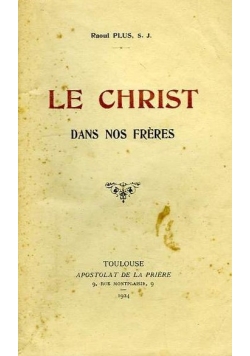 Le Christ dans nos freres, 1935 r.