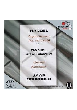 Organ Concertos-Chorzempa-Concerto Amsterdam, płyta CD