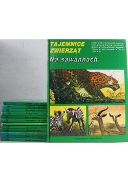 Tajemnice zwierząt zestaw 13 książek