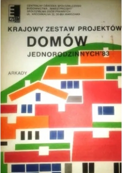 Krajowy zestaw projektów domów jednorodzinnych '83