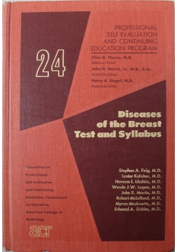 Breast disease Test and Syllabus