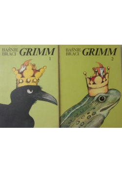 Baśnie braci Grimm,zestaw dwóch książek