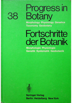 Progress in Botany Fortschritte der Botanik 38