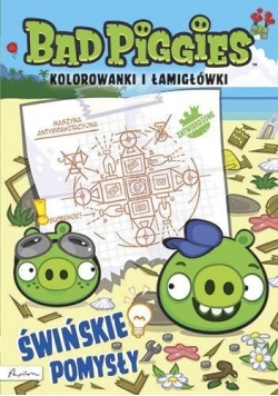 Bad Piggies  Świńskie pomysły  Kolorowanki i łamigłówki