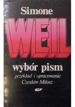 Simone Weil-wybór pism