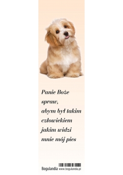 Zakładka 2 do książki - Panie Boże spraw