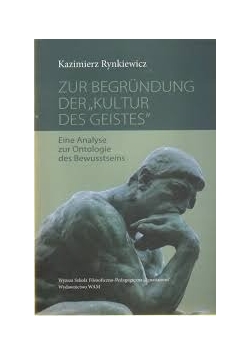 Zur Begrundung der Kultur des Geistes