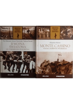 II Wojna Światowa / Monte Cassino, tom 1-2
