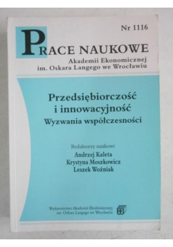 Przedsiębiorczość i innowacyjność. Wyzwania współczesności