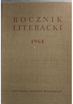Rocznik literacki 1964