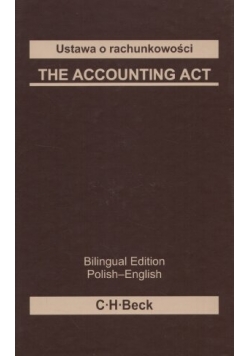 Ustawa o Rachunkowości The Accounting Act