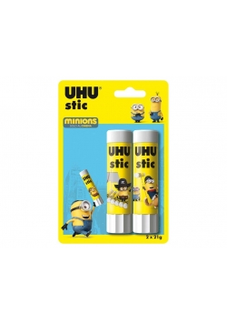 Klej w sztyfcie 21g Minionki 2szt UHU