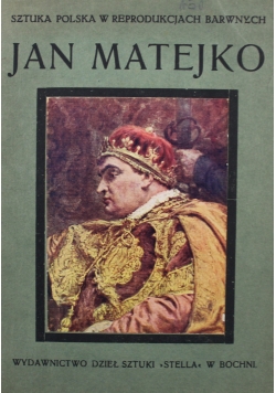 Jan Matejko  ok 1908 r