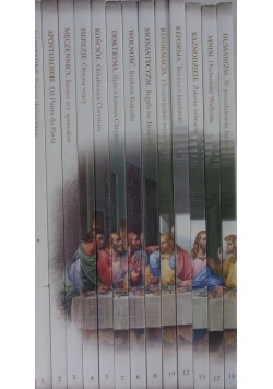 Historia Chrześcijaństwa, zestaw 13 książek