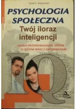 Psychologia społeczna Twój iloraz inteligencji