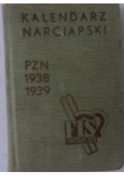 Kalendarz narciarski PZN 1938 1939