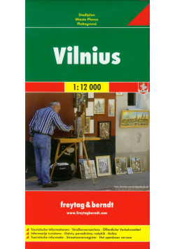 Wilno plan miasta 1:12 000, Freytag&berndt