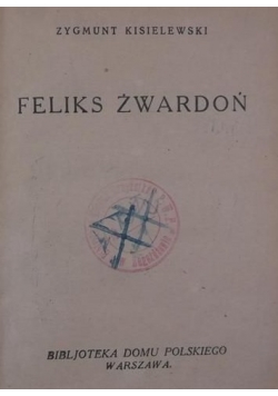 Feliks Żwardoń, 1925 r.