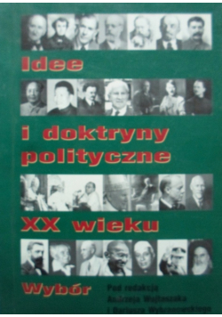Idee i doktryny polityczne XX wieku Wybór