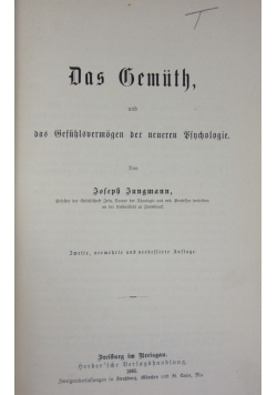 Das Gemuth,1885r.