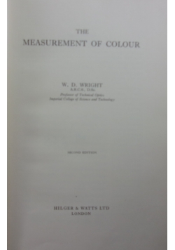 The Measurement of colour