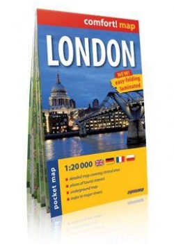 Comfort!map Londyn (London) 1:20 000  plan miasta