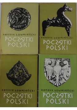 Początki Polski, zestaw 4 książek