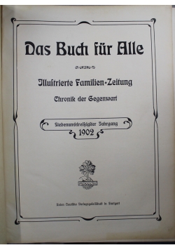 Das Buch fur Alle 28 Numerów 1902 r