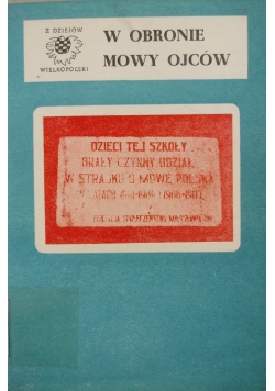 W obronie mowy ojców