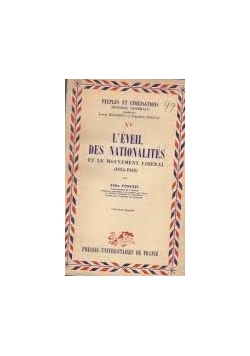 L'eveil des nationalites