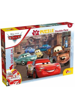 Puzzle 24 dwustronne Auta