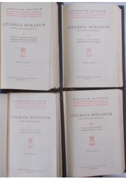 Liturgia Horarum. Iuxta Ritum Romanum, t. I-IV