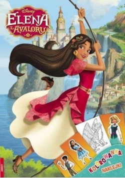 Kolorowanka i naklejki. Elena z Avaloru