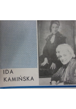 Ida Kamińska.50 lat pracy artystycznej