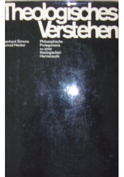 Theologisches Verstehen,