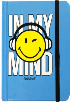 Notes A6 na gumkę Smiley