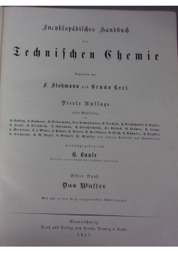 Technischen Chemie 11-12, ok. 1922r.
