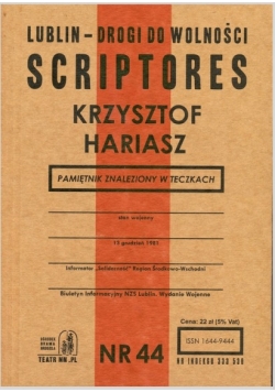 Pamiętnik znaleziony w teczkach nr 44