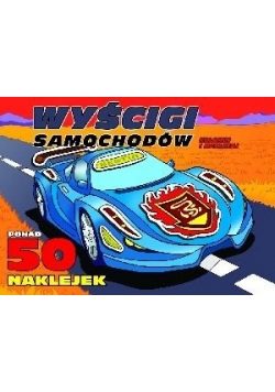 Koloruj i naklejaj. Wyścigi samochodów