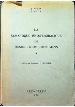 La sarcoideose endothoracique de besnier boeck schaumann