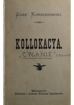 Kollokacya / Cyganie ok 1910 r.