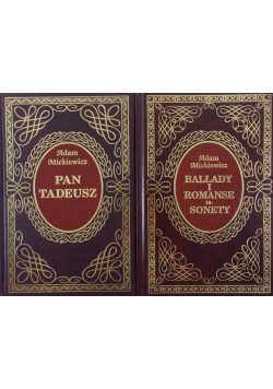 Pan Tadeusz/ Ballady i romanse, sonety
