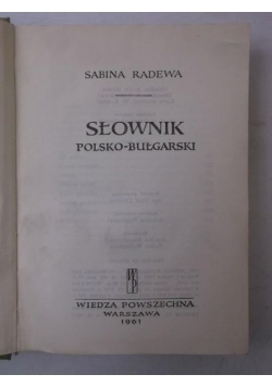 Słownik polsko-bułgarski