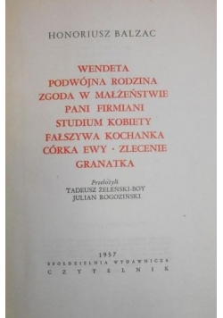 Komedia ludzka III
