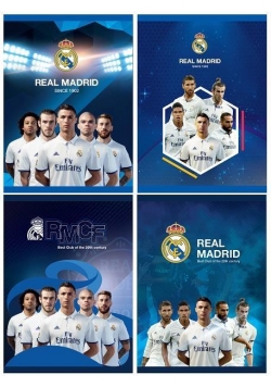Zeszyt A5/60k linia Real Madrid 3 (10szt) ASTRA