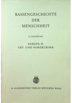 Rassengeschichte der menschheit 4 lieferung