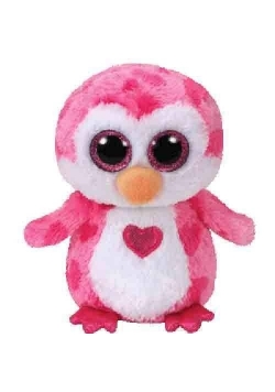 Beanie Boos Juliet - Różowy Pingwin 15cm