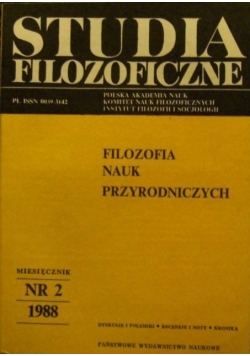 Studia filozoficzne nr 2